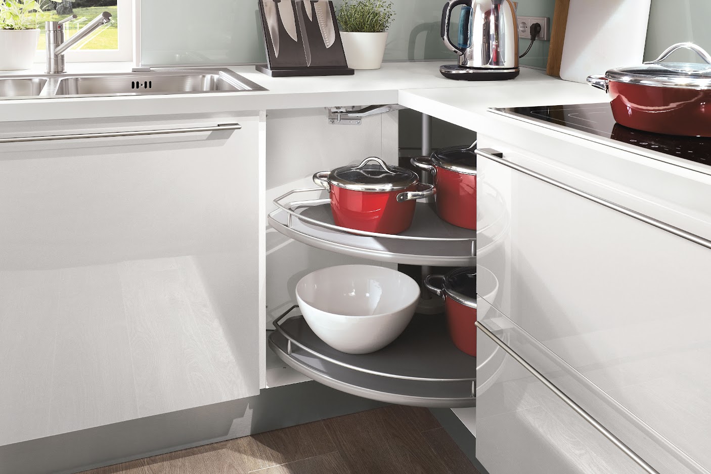 Soluciones prácticas para que los armarios de esquina de la cocina resulten  ultrafuncionales - Foto 1